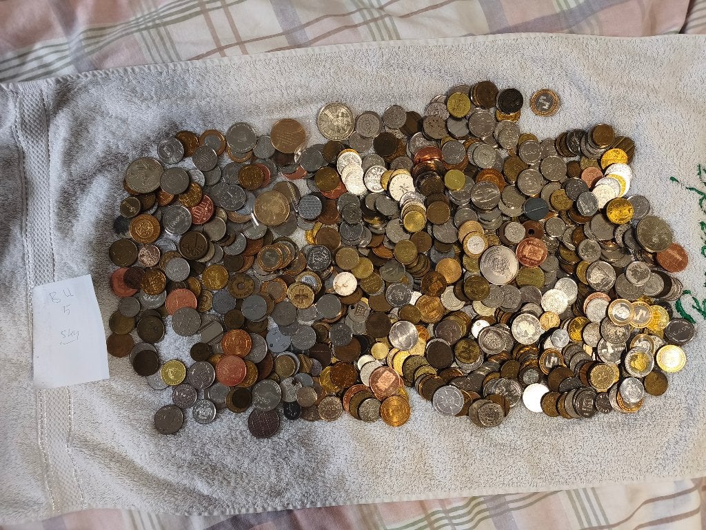 5 kilo penningen, herdenkingsmunten, tokens etc, Postzegels en Munten, Penningen en Medailles, Ophalen of Verzenden, Overige materialen