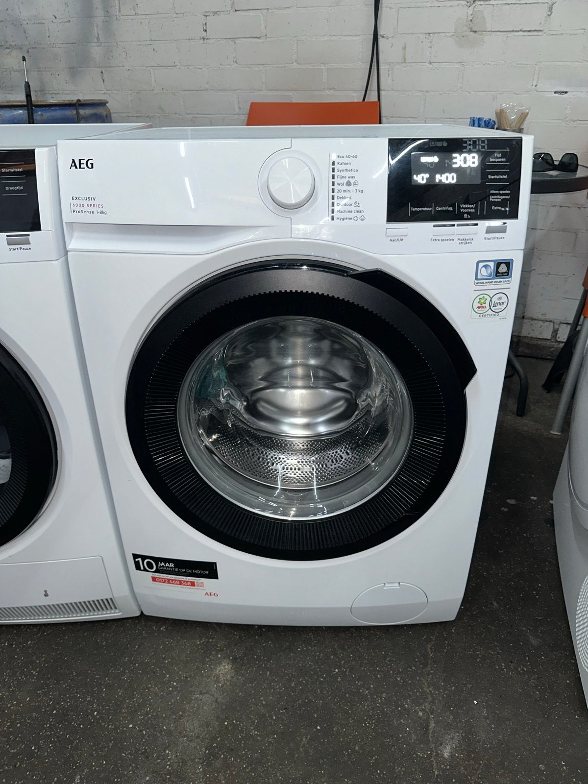 NIEUWE AEG wasmachine + warmtepompdroger set, Ophalen, Nieuw