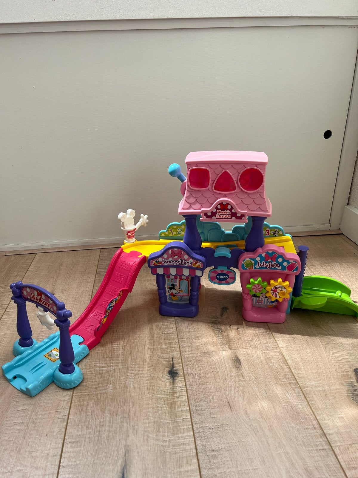 VTech Toet Toet Auto's Minnie's IJssalon met Minnie auto, Ophalen, Gebruikt, 2 tot 4 jaar