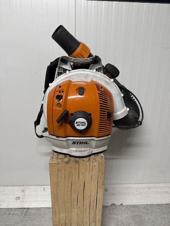Stihl BR700 rug gedragen benzine bladblazer 2024, Tuin en Terras, Bladblazers, Gebruikt, Stihl