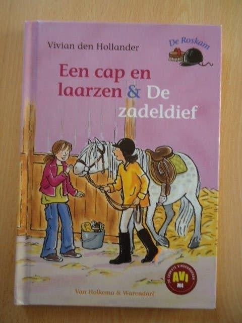 De Roskam: Een cap en laarzen & De zadeldief. V. Hollander, Ophalen of Verzenden, Zo goed als nieuw, Fictie algemeen