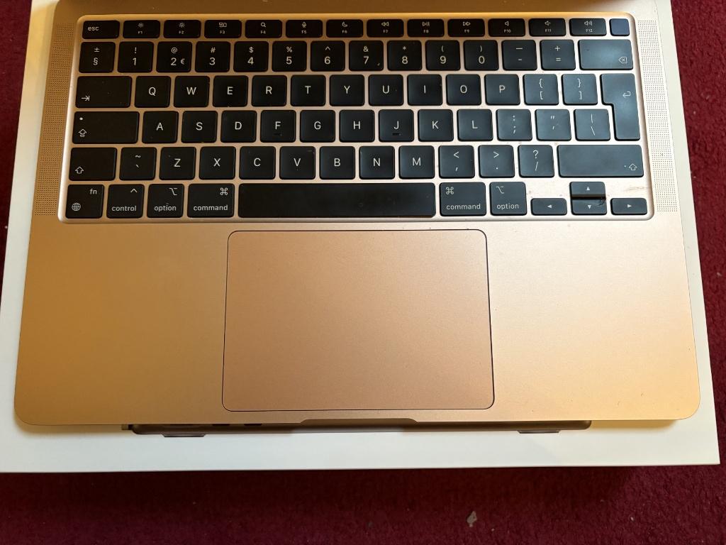 MacBook Air m1 2020 2021 toetsenbord compleet a2337 goud!!, Ophalen of Verzenden, Refurbished