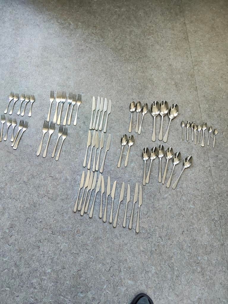 SOLA BESTEK, Ophalen, Zo goed als nieuw, Rvs of Chroom, Los bestek