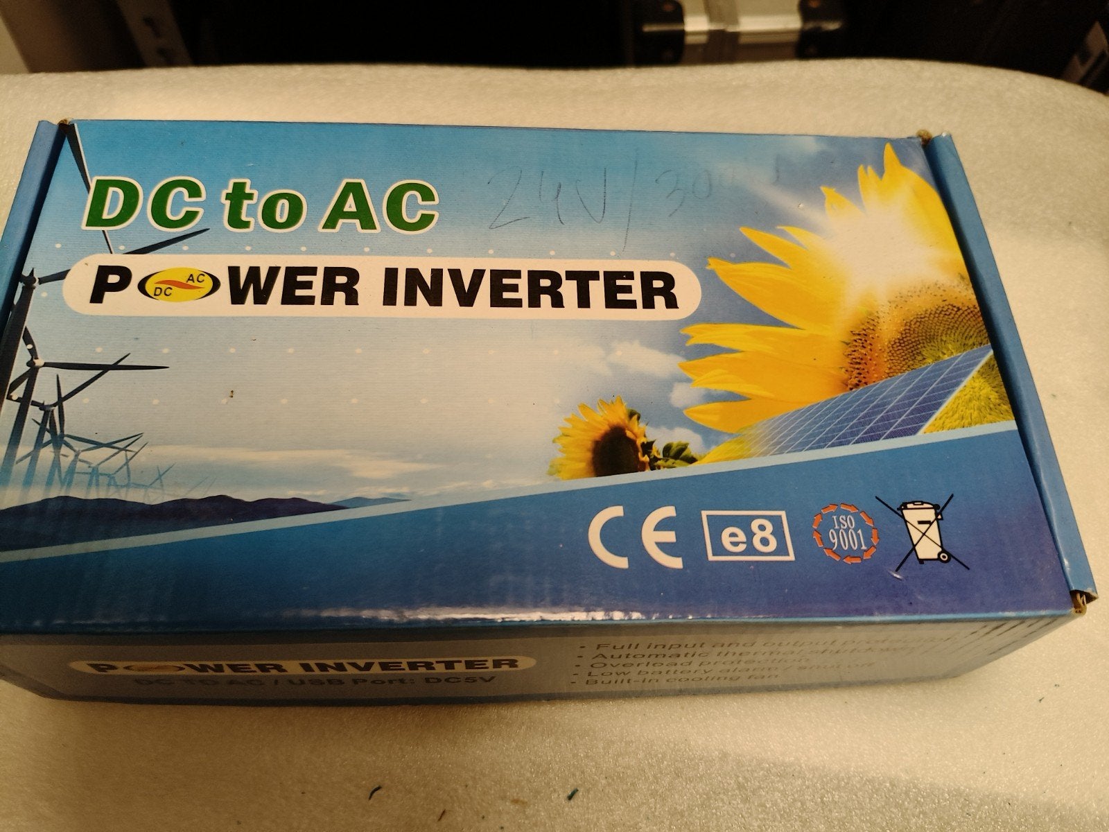 DC naar AC Power Inverter 300W - Pure Sinus, Ophalen of Verzenden, Nieuw, Universele onderdelen