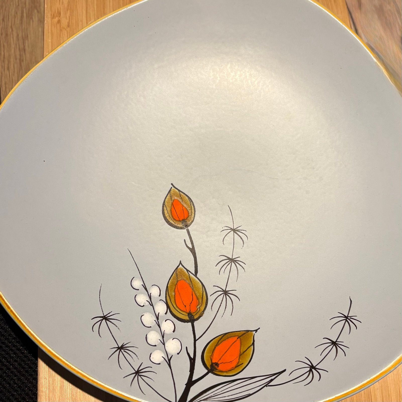 Flora Gouda Holland Palermo schaal - Vintage, Ophalen of Verzenden