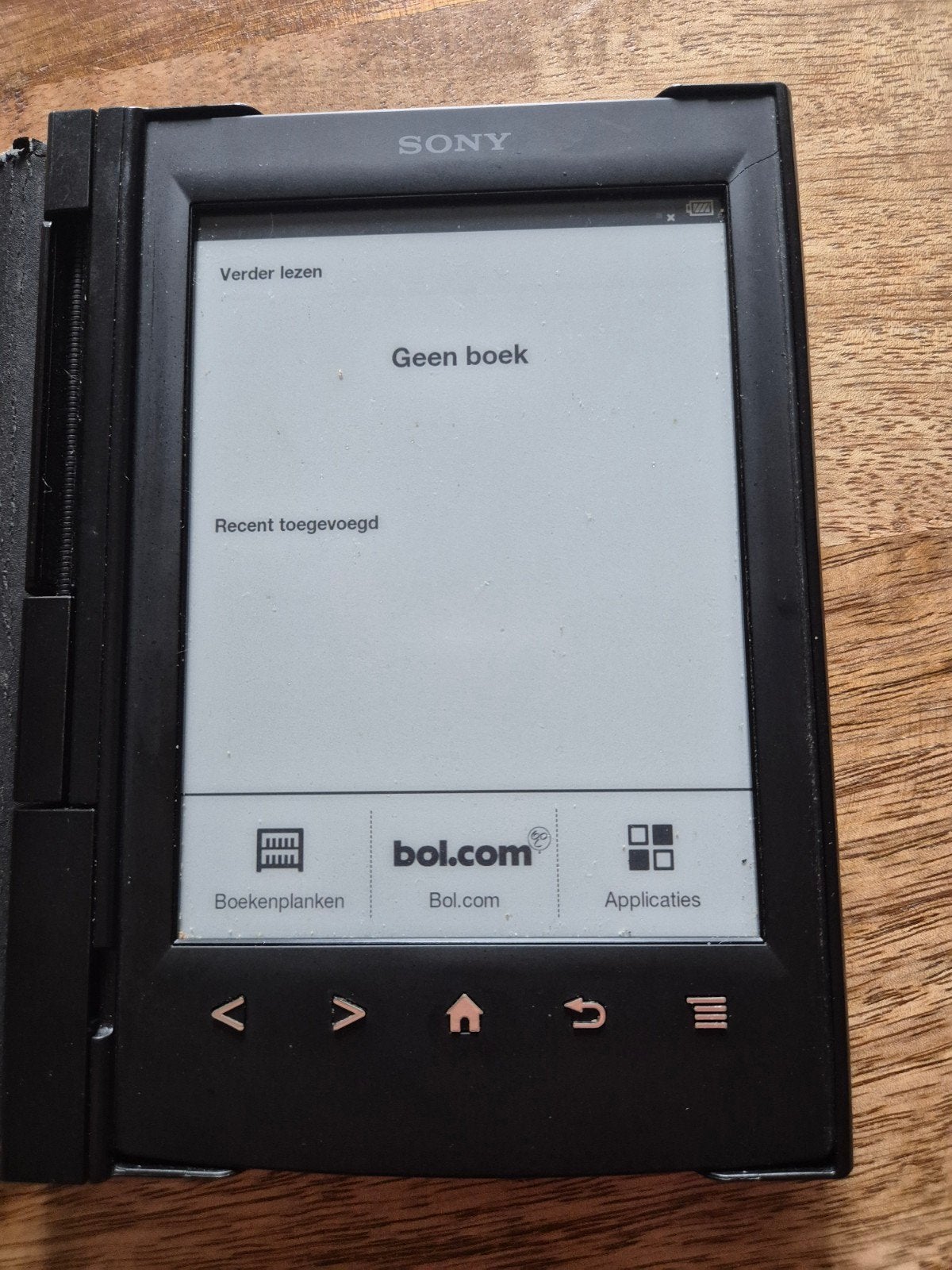 Sony PRS-T2 e-reader - Zwart, Computers en Software, Gebruikt, Ophalen of Verzenden, 4 GB of minder, Sony