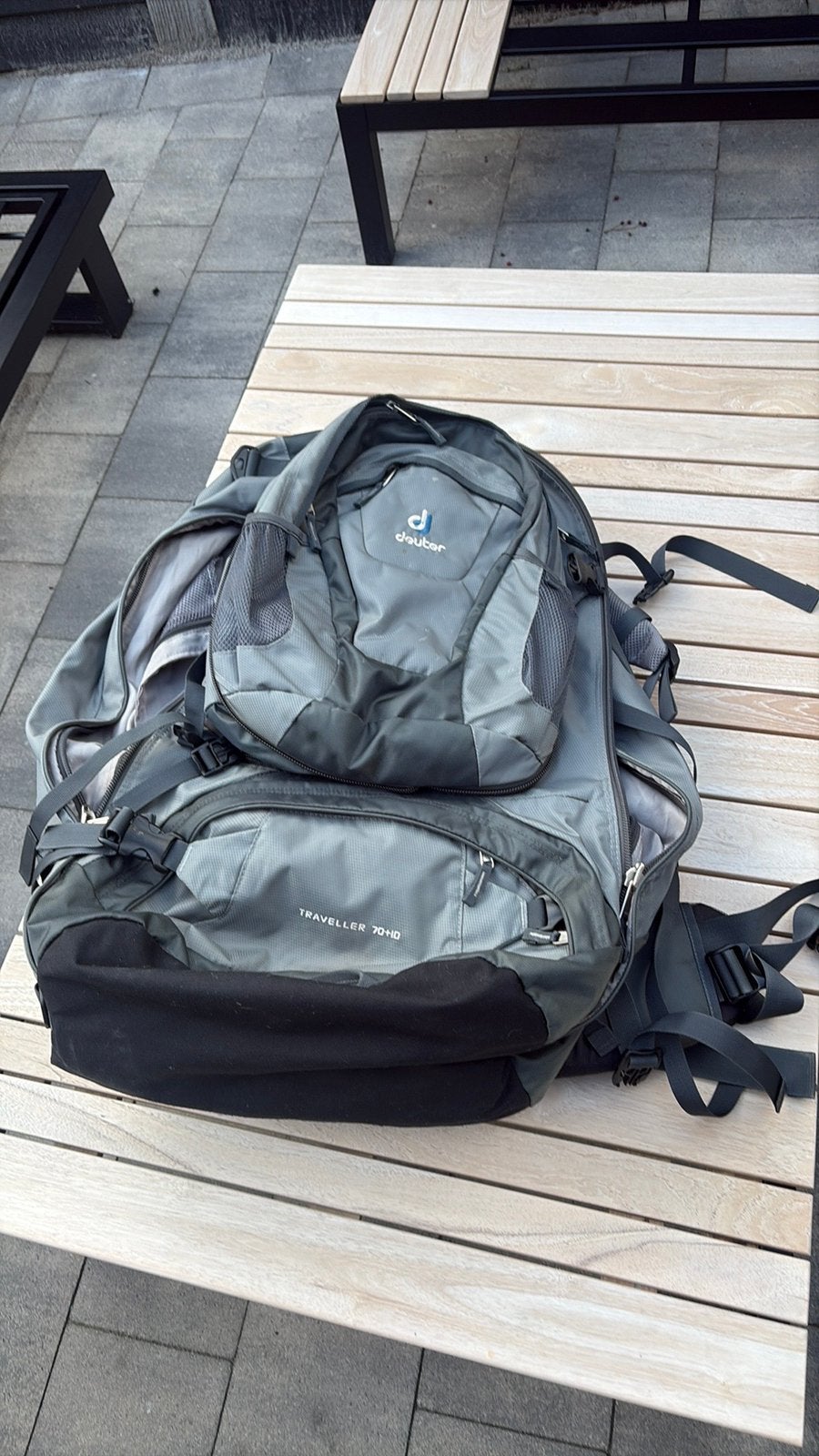 Deuter traveller 70+10 backpack rugtas, Ophalen, Zo goed als nieuw