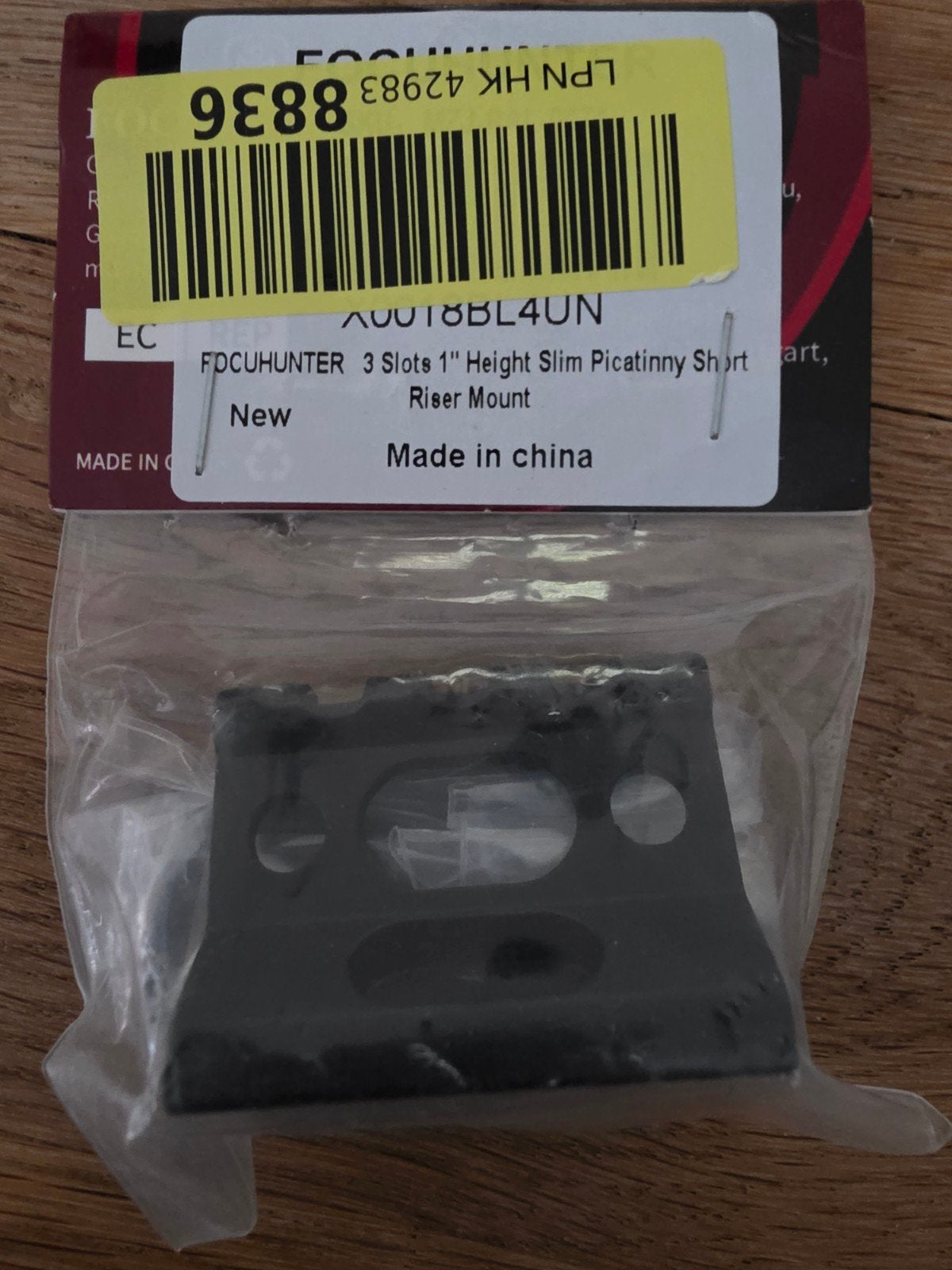 FDCUHUNTER Picatinny Riser Mount - Nieuw, Ophalen of Verzenden, Nieuw