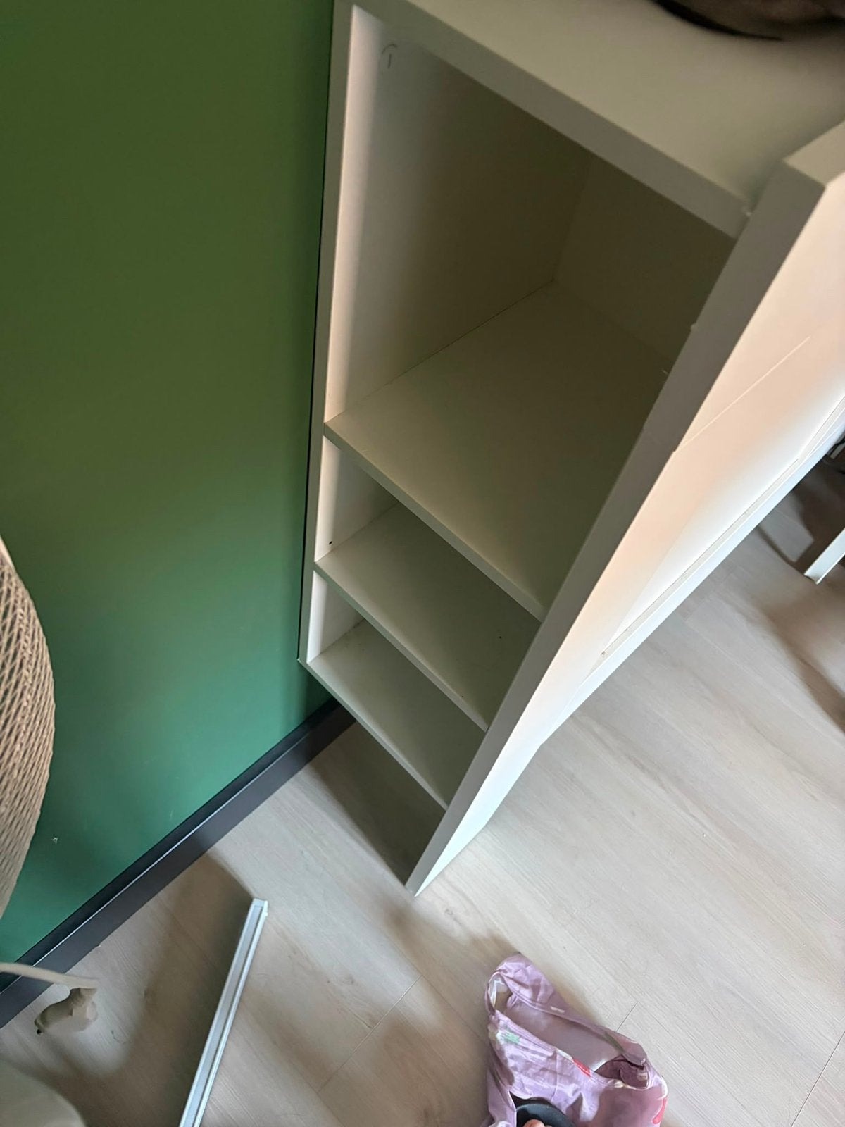 Hoofdbord BRIMNES bed IKEA 140x200, Ophalen, Gebruikt, Wit, Tweepersoons