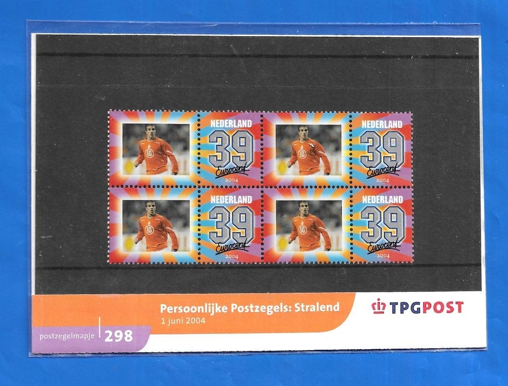 Postzegelmapje 298 - Pers. Postzegels Stralend van der Vaart, Postzegels en Munten, Postzegels | Nederland, Verzenden, Na 1940