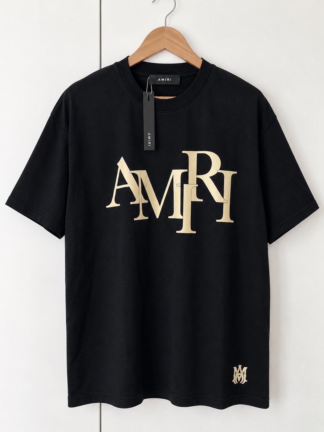 AMIRI T-Shirt Black – Nieuw – Maat L, Kleding | Heren, Ophalen of Verzenden, Zo goed als nieuw, Maat 52/54 (L), Zwart