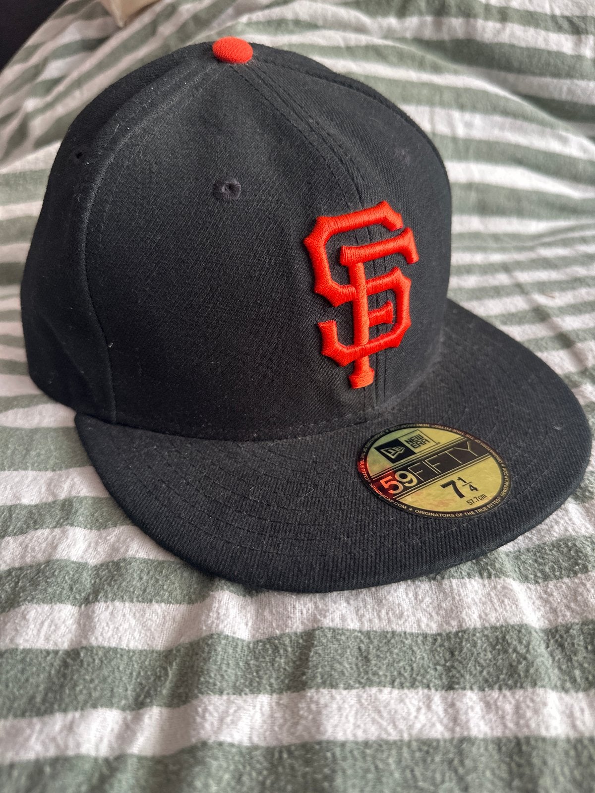 New Era 59Fifty San Francisco Giants Cap - Maat 7 1/4, Ophalen of Verzenden, Nieuw, Pet