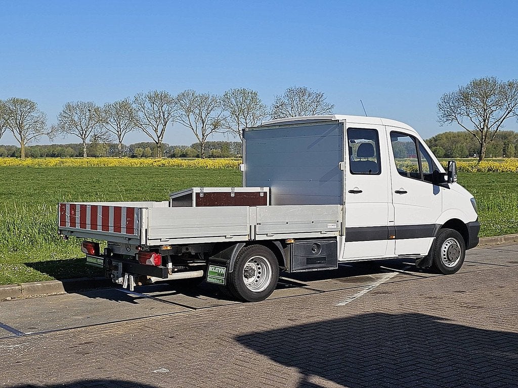 MERCEDES-BENZ SPRINTER 516 dub.cab open-laadbak, Auto's, 13 km/l, Gebruikt, Euro 6, Mercedes-Benz