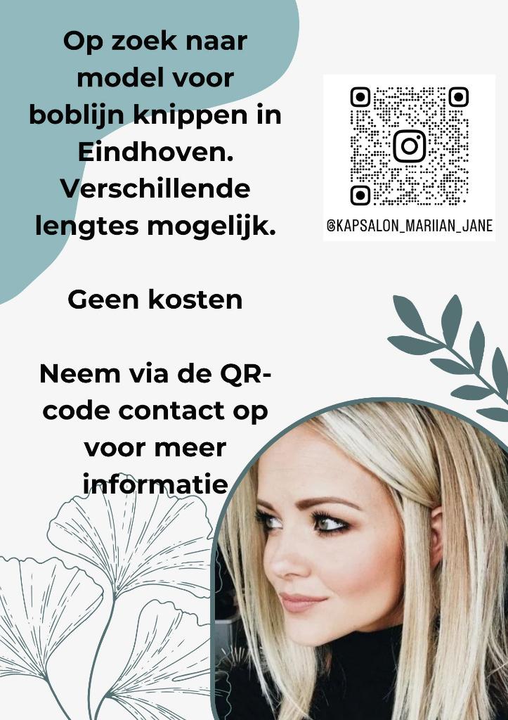 Model gezocht kapper Eindhoven, Vacatures, Vacatures | Modellen, 33 - 40 uur, Overige niveaus, Overige vormen