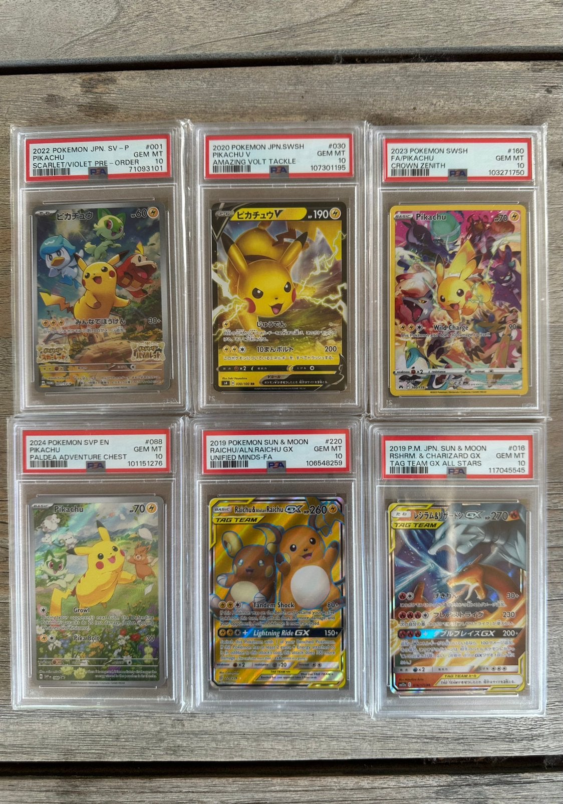 Collectie PSA pokemon kaarten, Ophalen of Verzenden, Zo goed als nieuw, Meerdere kaarten
