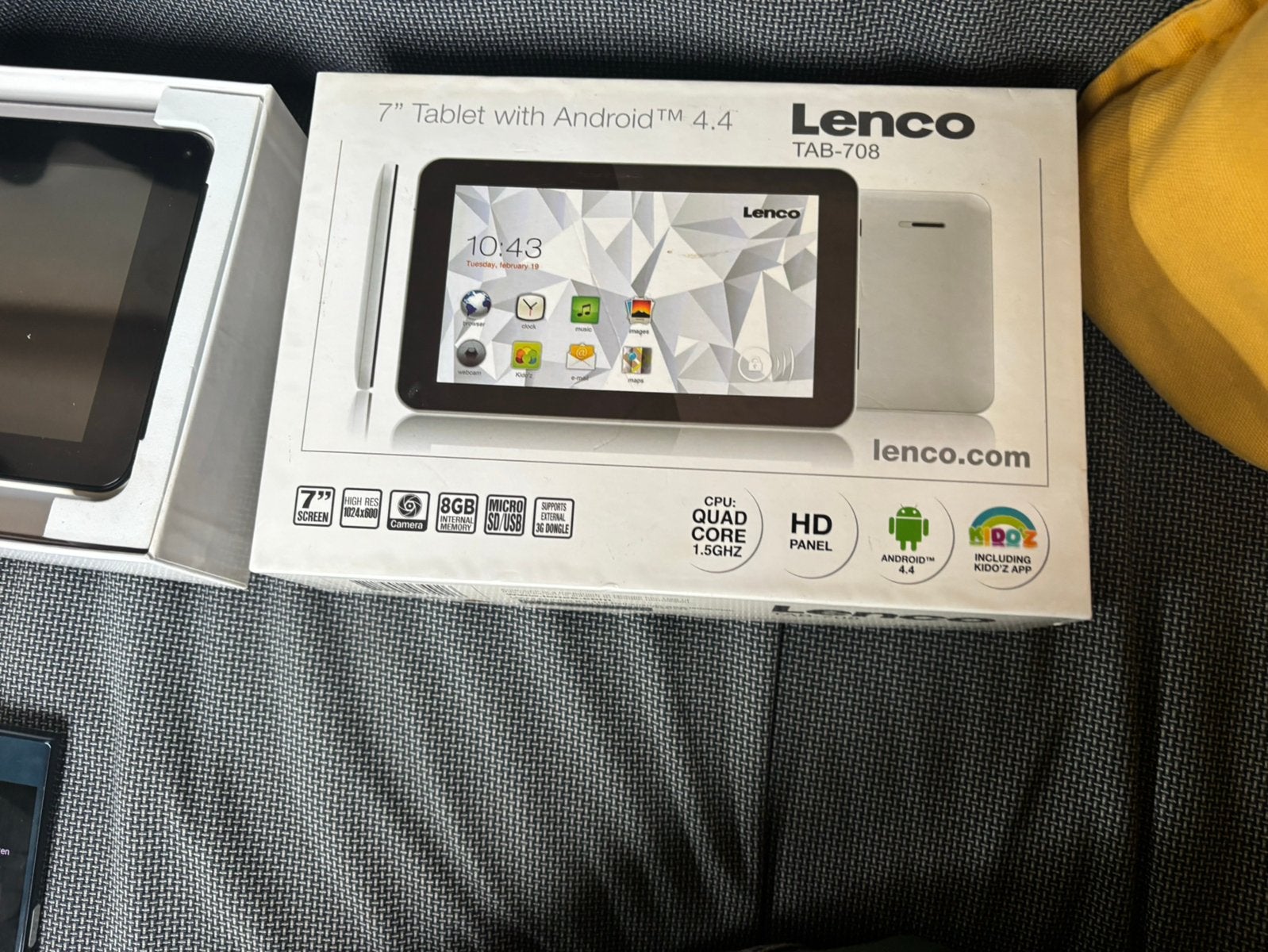 Lenco tablet gloednieuw nooit gebruikt, Telecommunicatie, Mobiele telefoons | Samsung, Zwart, Ophalen of Verzenden, Zo goed als nieuw