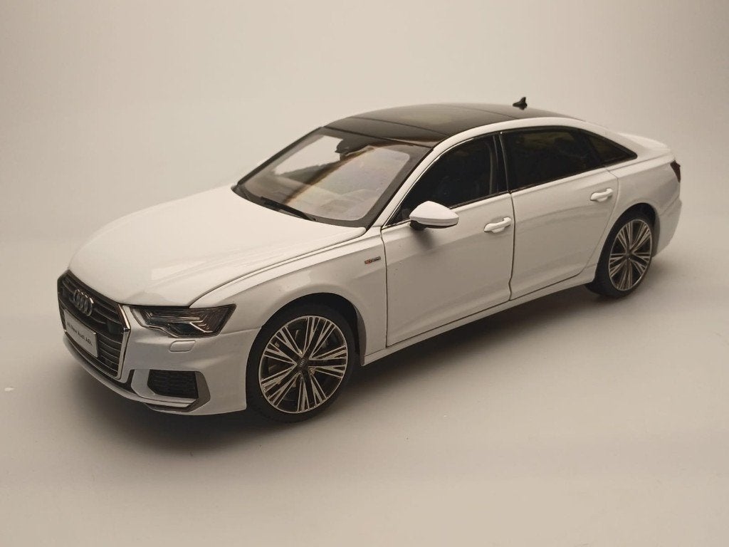 1:18 Audi A6L - 2019 - Wit NIEUW!, Overige merken, Auto, ., Nieuw