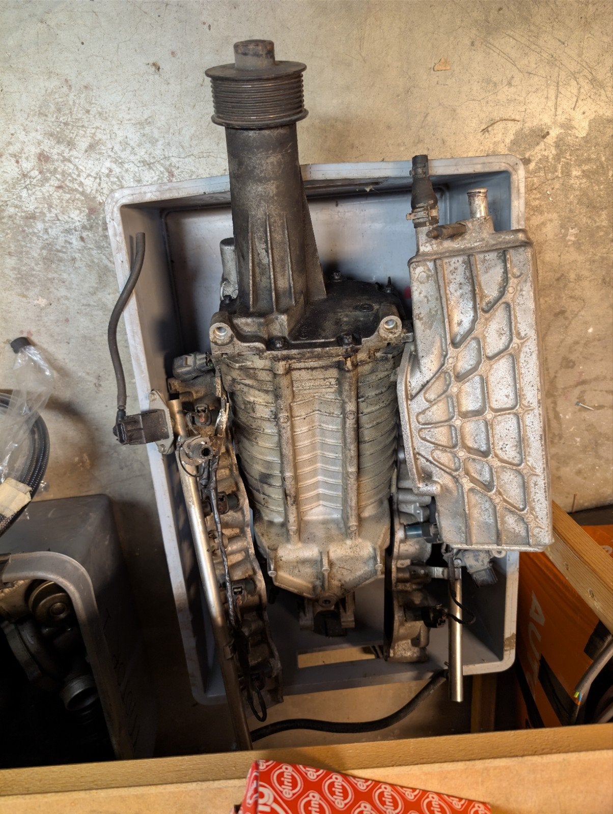 Eaton M112 Supercharger jaguar range Rover 4.2, Ophalen, Gebruikt, Jaguar