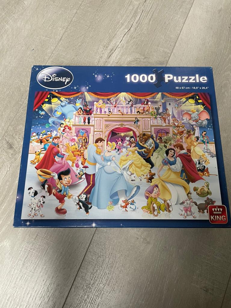 Puzzel disney, Ophalen, 500 t/m 1500 stukjes, Gebruikt