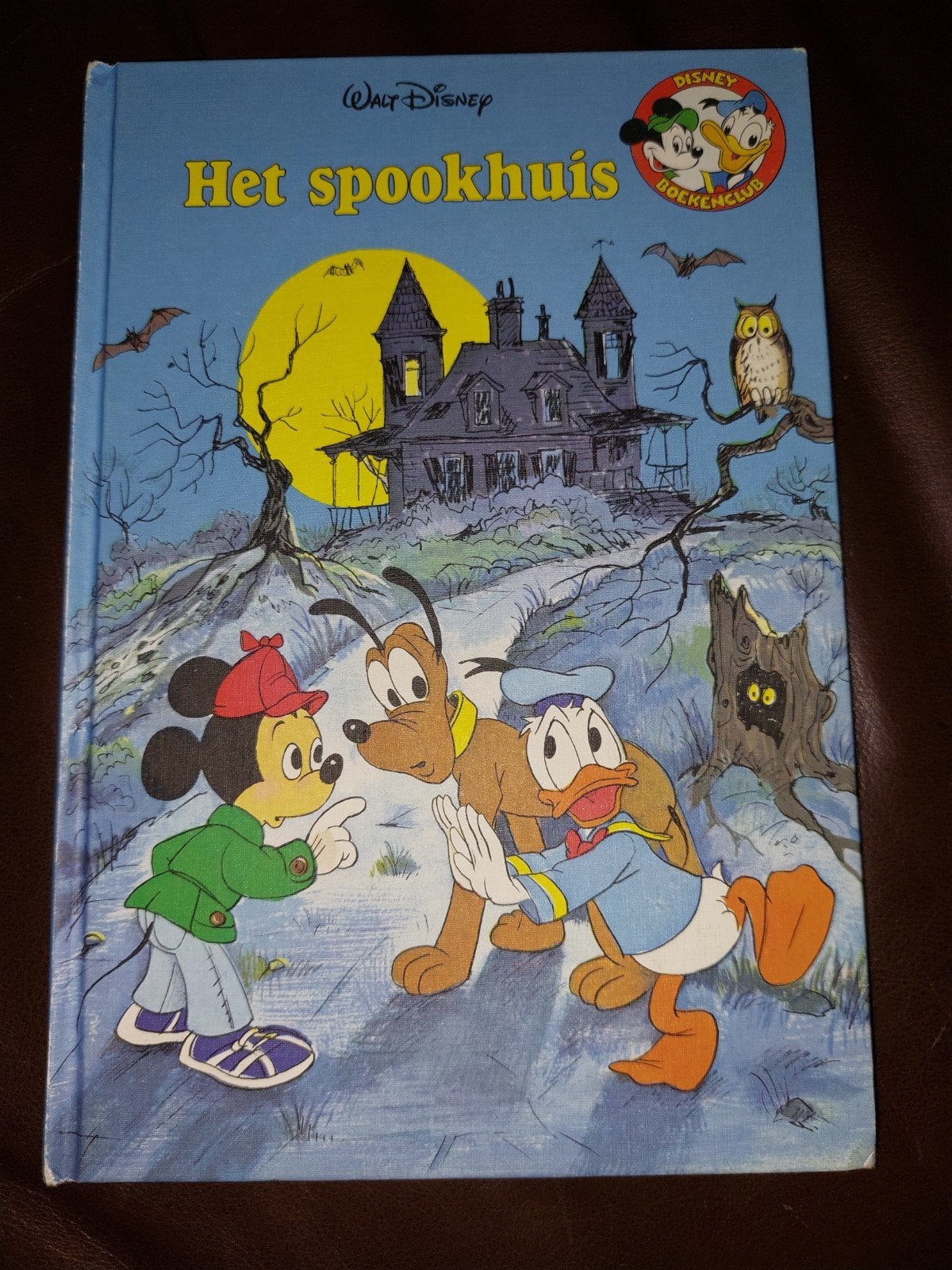 Disney Boekenclub: Het Spookhuis met Mickey, Donald, Pluto, Gelezen, 3 tot 4 jaar, Walt Disney, Ophalen of Verzenden