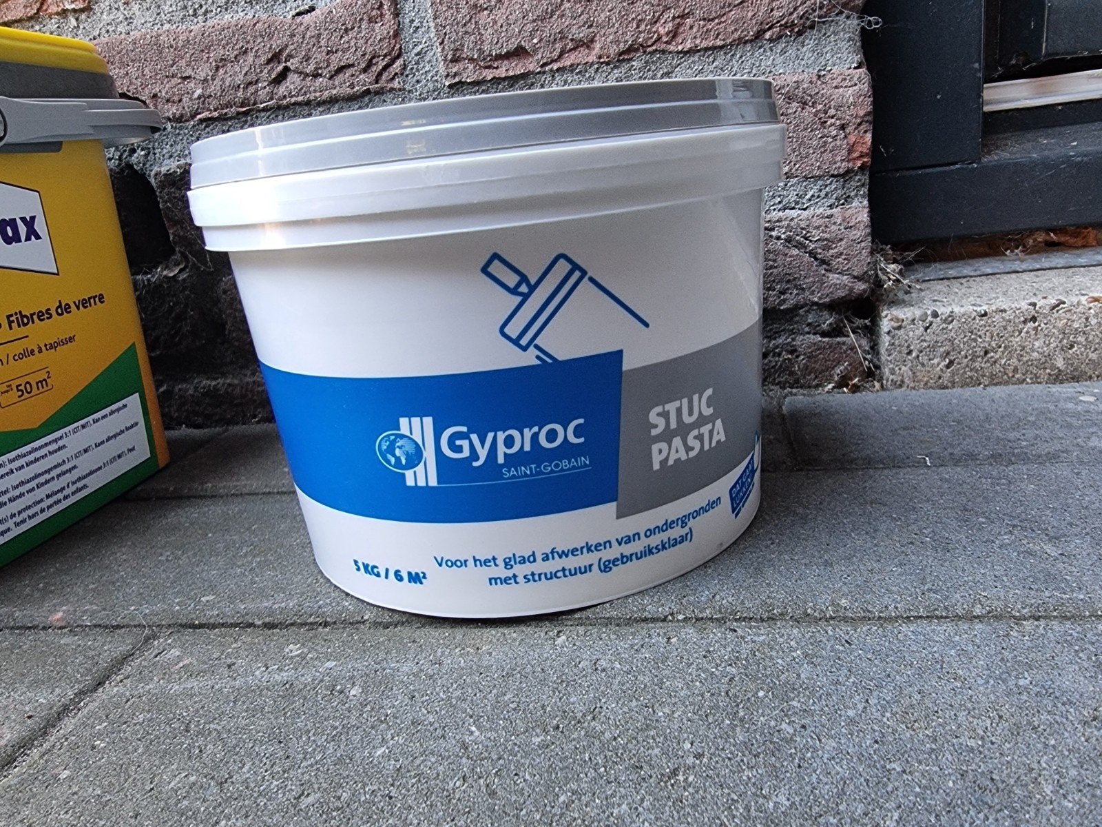 Gyproc Stuc Pasta, Doe-het-zelf en Verbouw, Ophalen, Wit