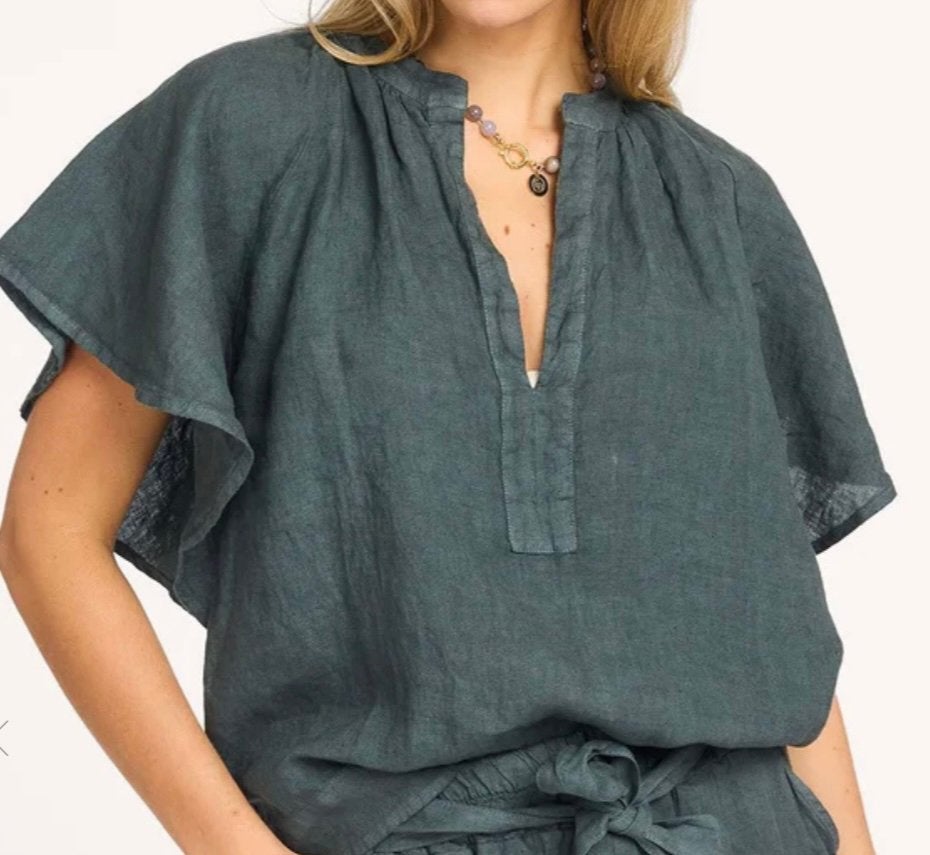 By Bar vina linnen blouse S nieuw, Kleding | Dames, Blouses en Tunieken, Verzenden, Nieuw, Maat 36 (S)