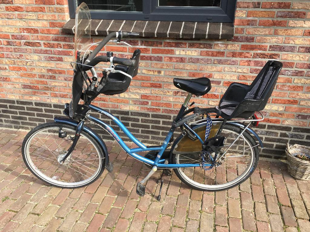 Sparta mama fiets 2 zitjes, Fietsen en Brommers, Ophalen, Sparta, Gebruikt, 47 tot 50 cm