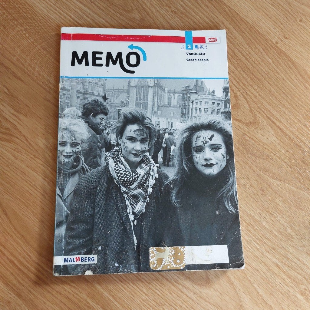 Memo Geschiedenis 3B VMBO-KGT – ISBN 9789402068115, Ophalen of Verzenden, Gelezen, VMBO, Geschiedenis