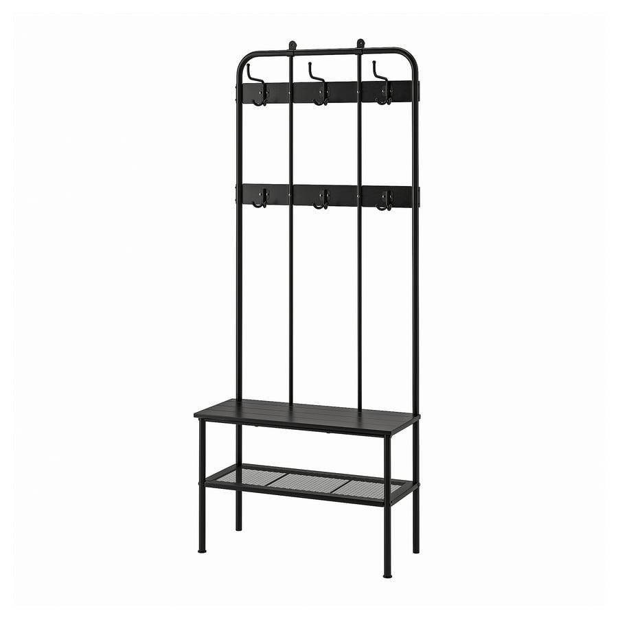 Ikea kapstok met schoenenrek en hoedenplank, Zo goed als nieuw, Minder dan 100 cm, Hout, Ophalen