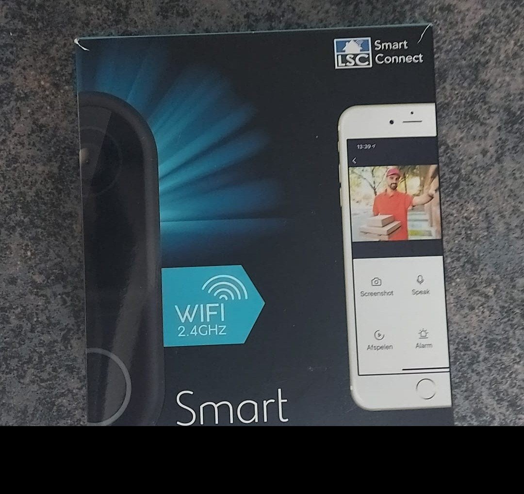 LSC Smart Connect Deurbel - Zo goed als nieuw, Ophalen of Verzenden, Ingebouwde camera, Zo goed als nieuw, Draadloos