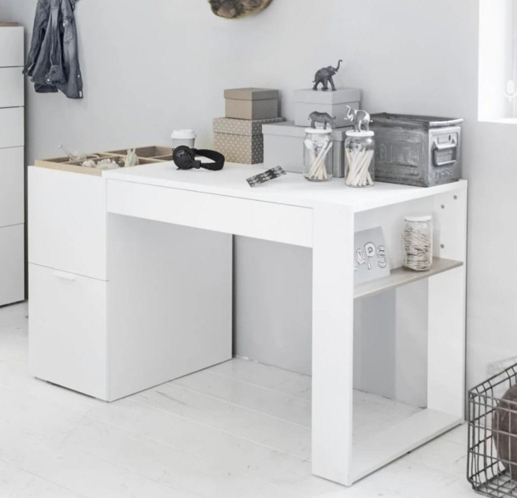 Bureau petite amélie, Met lades, Gebruikt, 120 cm, Schoolbureau