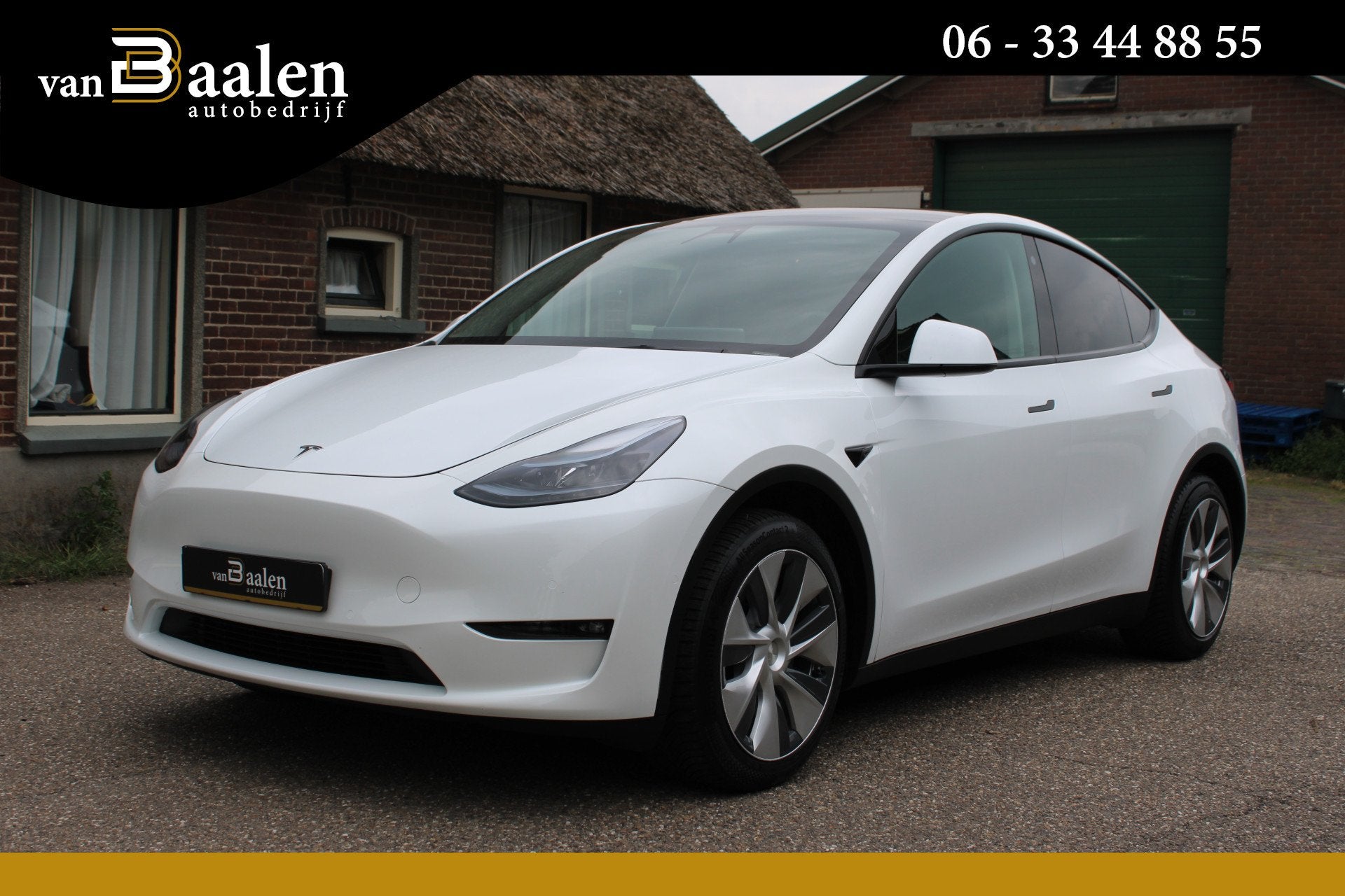 Tesla Model Y Long Range AWD 75 kWh SOh 90.6% LEER NAVI PANO, Auto's, Automaat, Dealer onderhouden, Gebruikt, Stoelverwarming