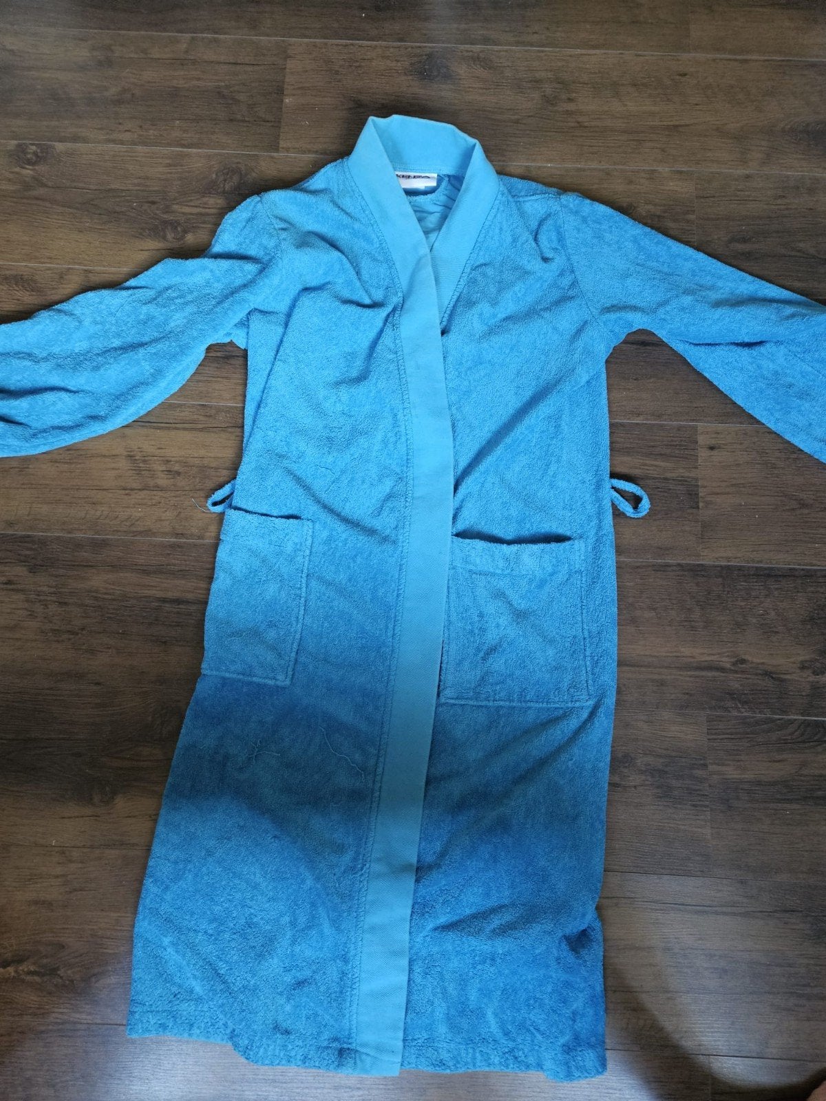 Kenzo badjas met tijgerprint - Blauw, Kleding | Dames, Ophalen of Verzenden, Blauw, Overige typen