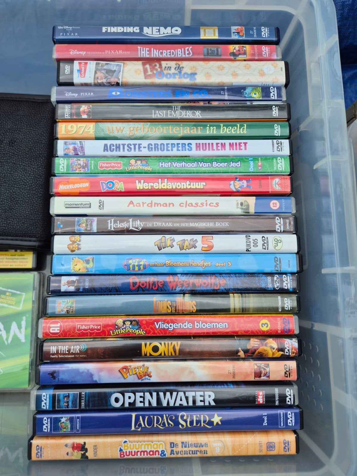 Vakantietip: Diverse kinderfilms op DVD, Cd's en Dvd's, Dvd's | Kinderen en Jeugd, Ophalen, Gebruikt, Animatie, Alle leeftijden