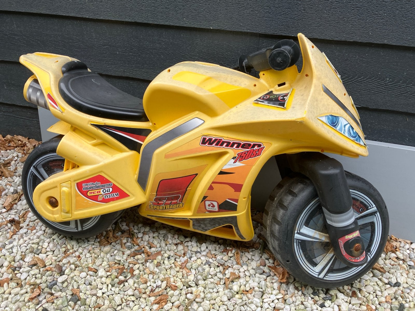 Gele loopmotor voor kinderen - Winner 750SX, Ophalen of Verzenden, Gebruikt