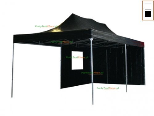 De tent die wél tegen Nederlands weer kan, Opvouwbaar, Partytent, Nieuw, 4 tot 6 meter