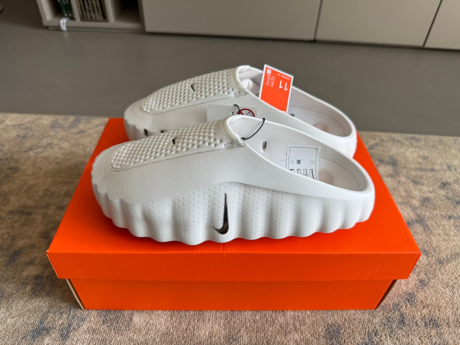 Nike Mind 001 Mule l Summit White l 43, Ophalen of Verzenden, Nieuw, Wit