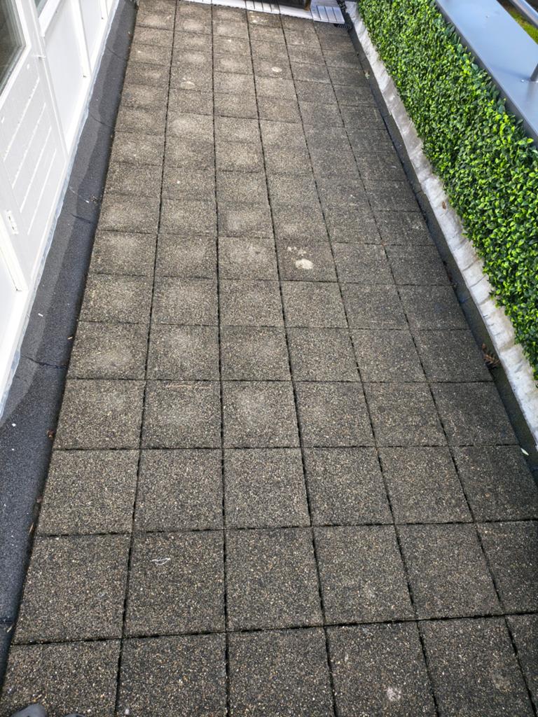 Betontegels 30 x 30 x +/-2,5cm | 107 stuks, Tuin en Terras, Ophalen, Gebruikt, Beton, Terrastegels