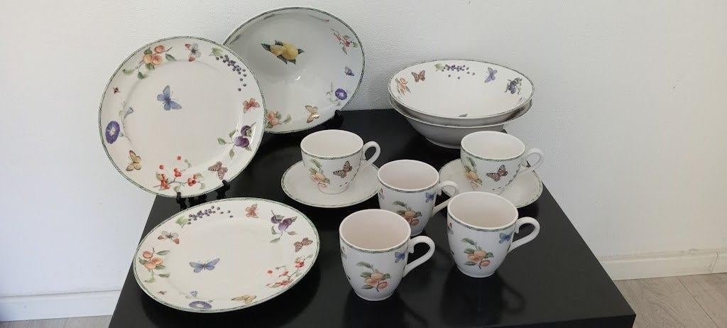 Janneke Brinkman Fruit en Flowers servies onderdelen, Ophalen of Verzenden, Zo goed als nieuw, Bord(en), Overige stijlen