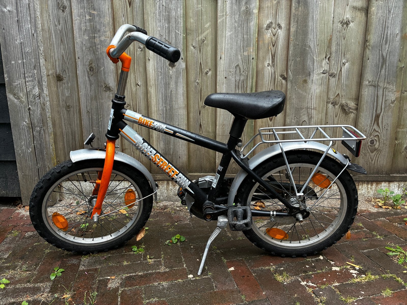 Bike Fun Fiets 16 inch, Ophalen, Gebruikt, Terugtraprem, 16 tot 20 inch