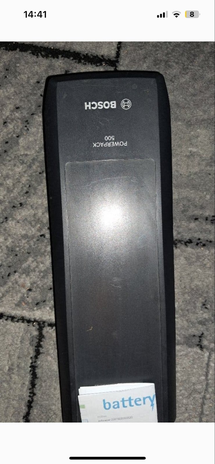 Bosch PowerPack 500 en 400 E-bike Accu te koop. Meerdere!, Ophalen of Verzenden, Gebruikt