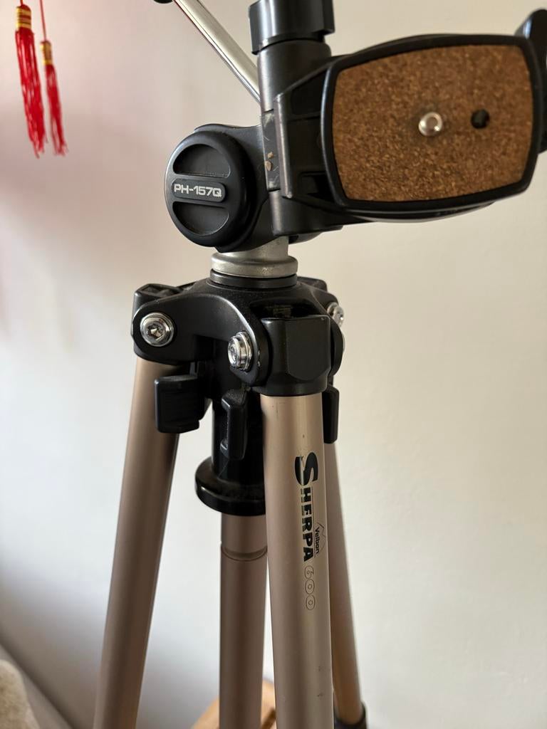 Velbon Sherpa 600 statief, Ophalen, Gebruikt, Driepoot, Minder dan 150 cm