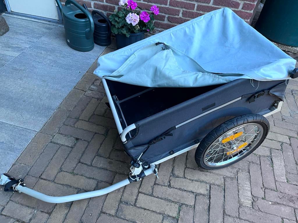 Croozer Fiets/Bagage Aanhanger - Handige Transportoplossing, Ophalen, Opvouwbaar, Bagagekar, Zo goed als nieuw