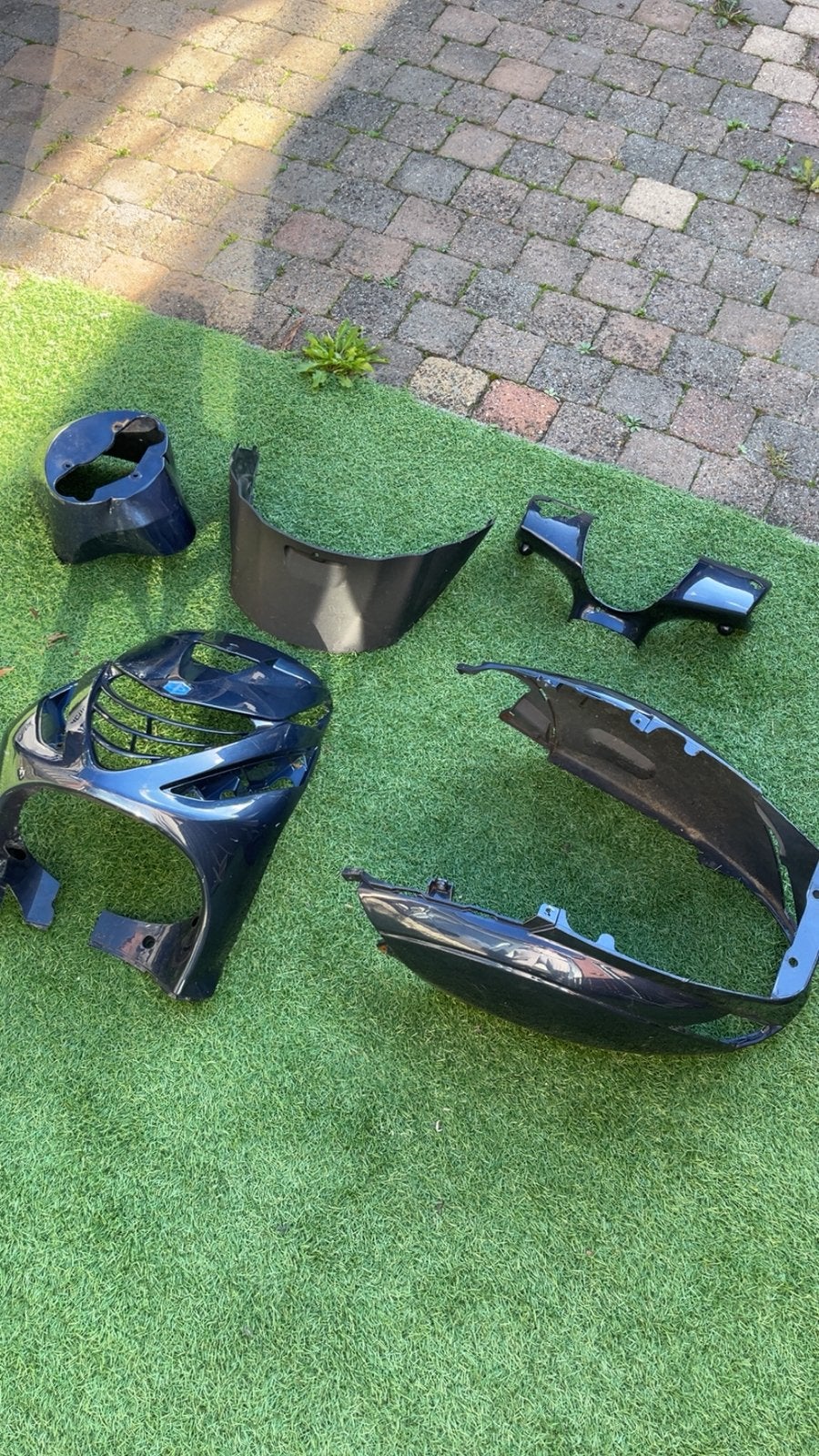 Zip Kappenset - Midnight Blue, Ophalen, Zo goed als nieuw, Kap, Piaggio