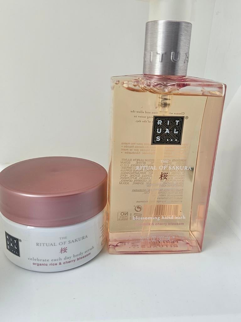 Rituals body scrub en hand wash The Ritual of Sakura, Ophalen of Verzenden, Nieuw