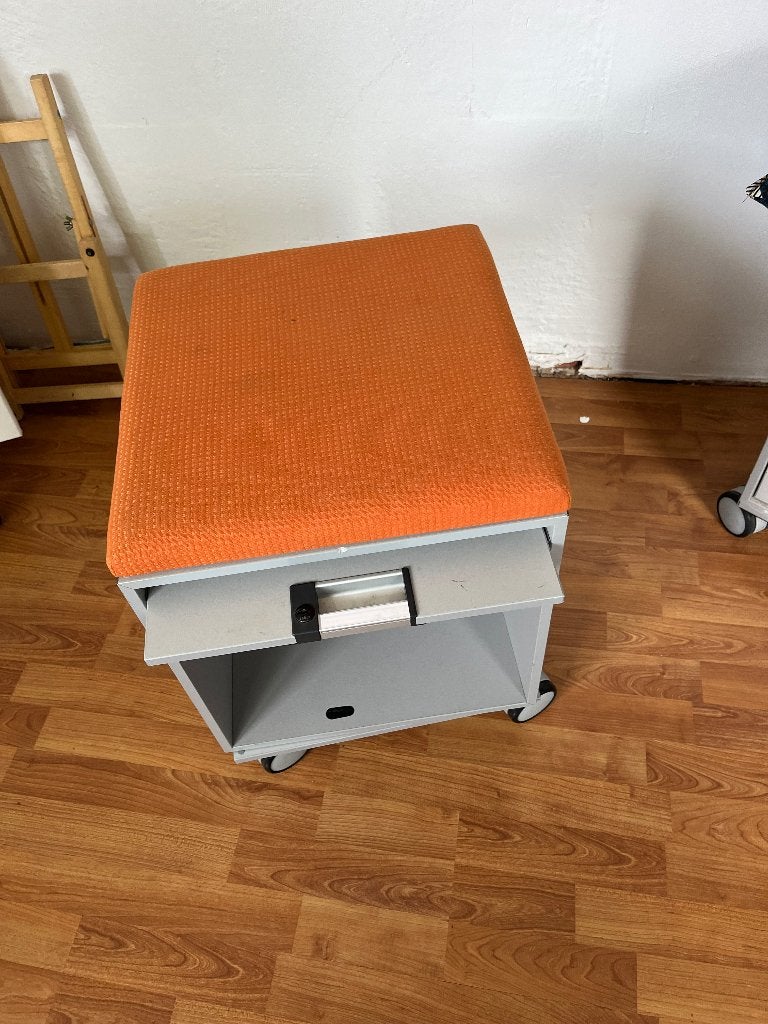 Poef, Ophalen, Minder dan 50 cm, Gebruikt, Vierkant