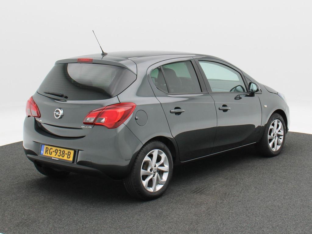 Opel Corsa 1.0 90 Pk Turbo Edition | Airco | Cruise Controle, Voorwielaandrijving, Stof, Gebruikt, 49 €/maand