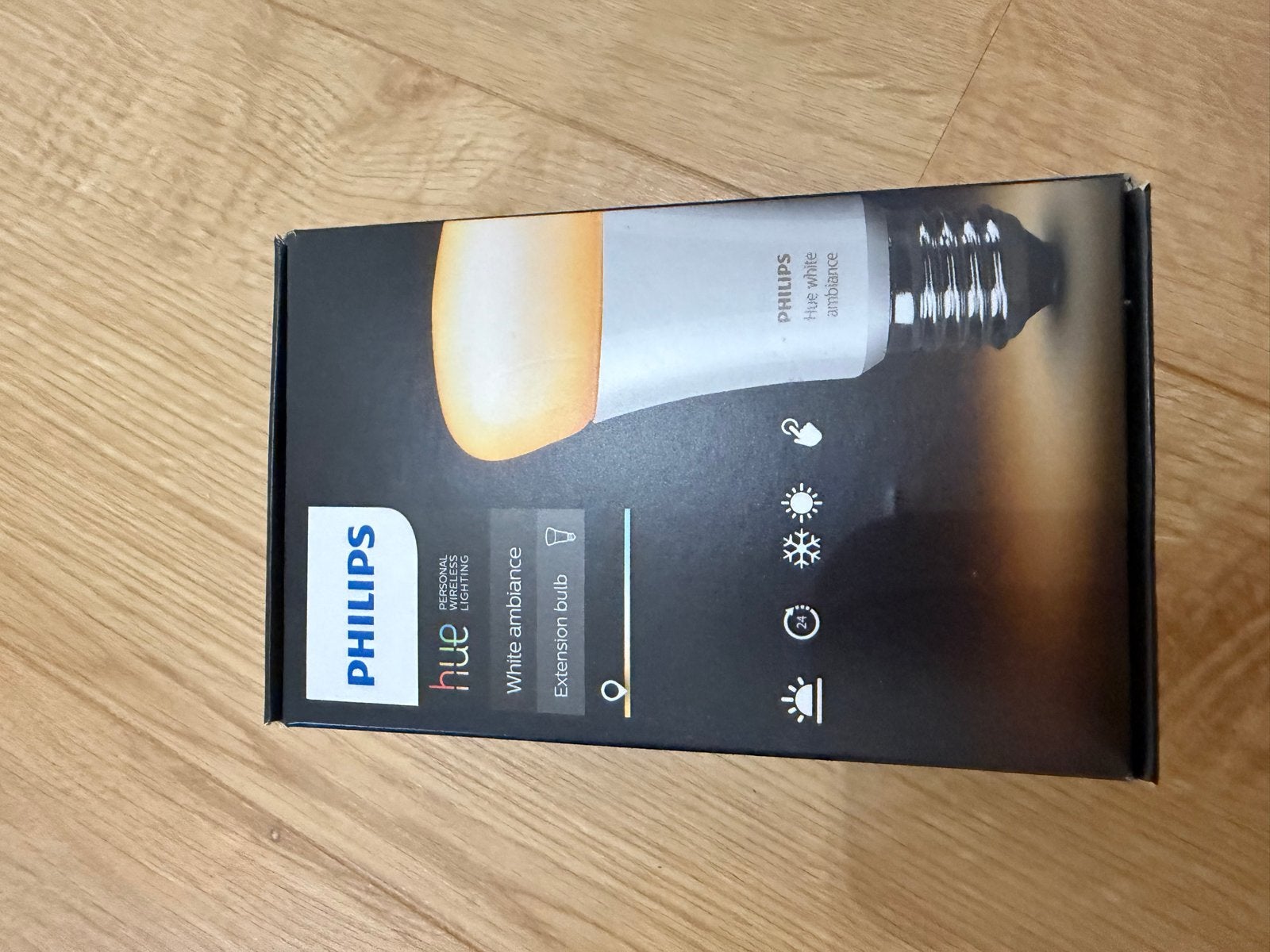 Philips Hue White Ambiance E27 - Nieuw in doos, Ophalen, Philips Hue, Instelbaar wit, Nieuw