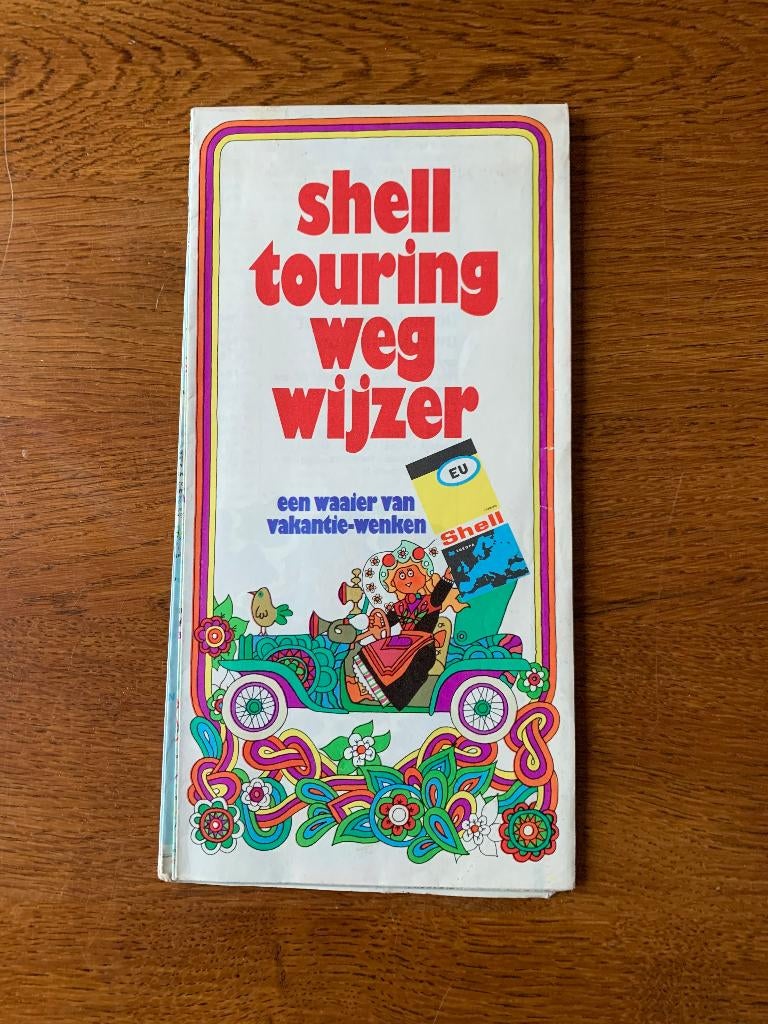 "Shell" 'Europa' Touring Wegwijzer, Boeken, Atlassen en Landkaarten, Overige atlassen, Ophalen of Verzenden, Zo goed als nieuw
