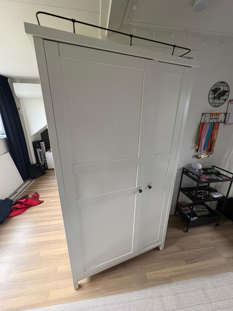 Ikea kledingkast Hemnes, Ophalen, Met deur(en), Gebruikt, 100 tot 150 cm
